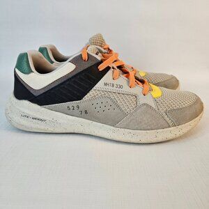 Skechers Mens Size 9.5 Skechex Vert Crest Cross Training Shoes Gray Suede 52978